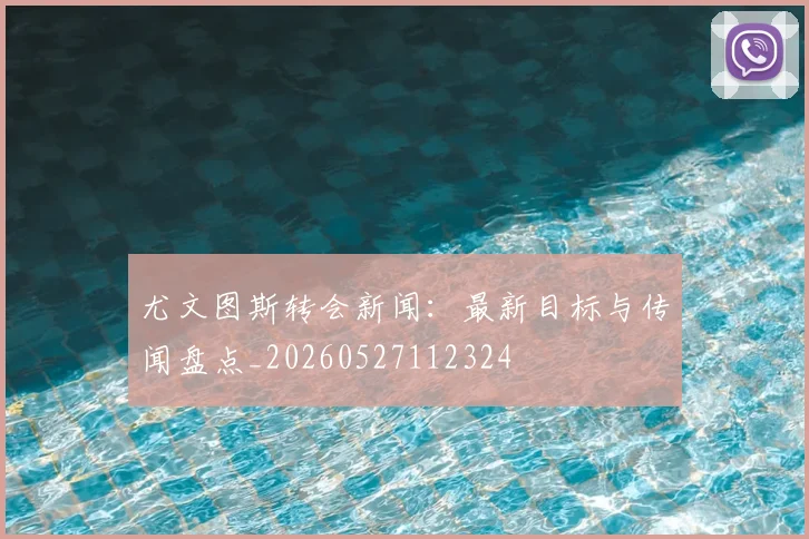 尤文图斯转会新闻：最新目标与传闻盘点_20260527112324